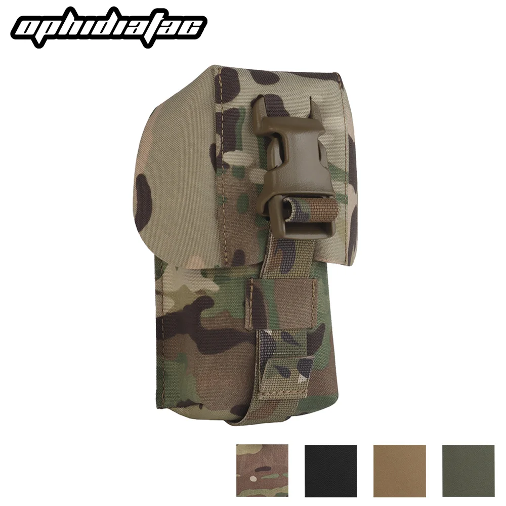 OPHIDIANTAC controlador de Dron bolsa MOLLE de almacenamiento con cubierta de protección anticaída caza al aire libre Camping deportes cintura portátil - imagen 2
