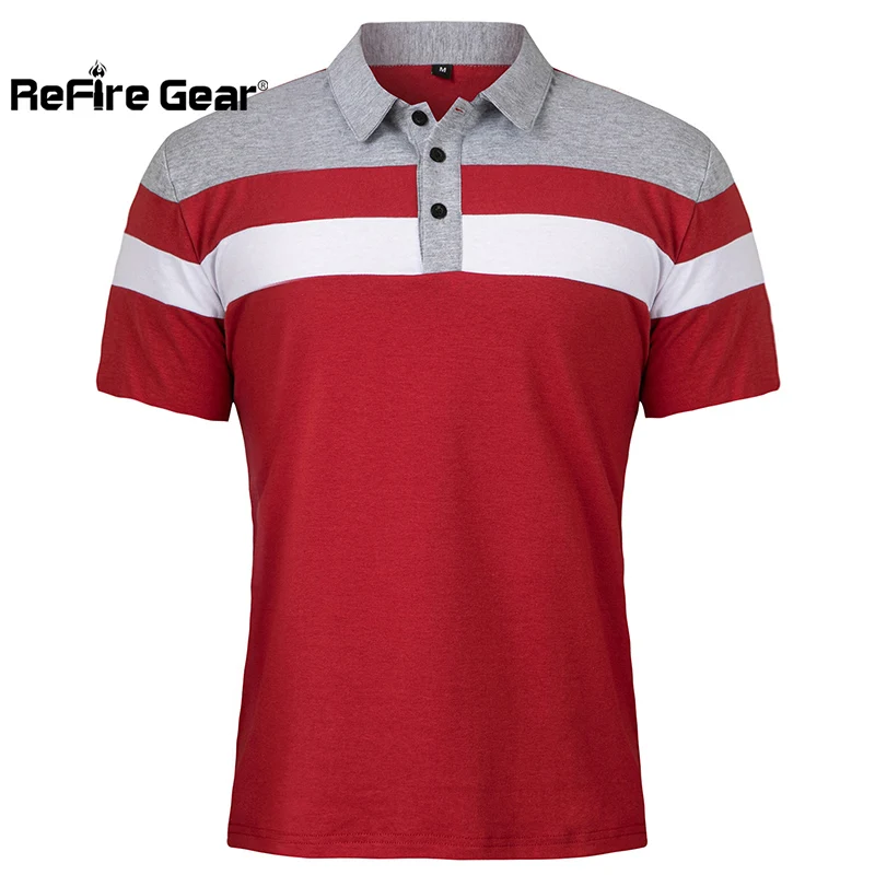 Polo táctico ligero elástico hombre rayas botonadura contraste - imagen 2
