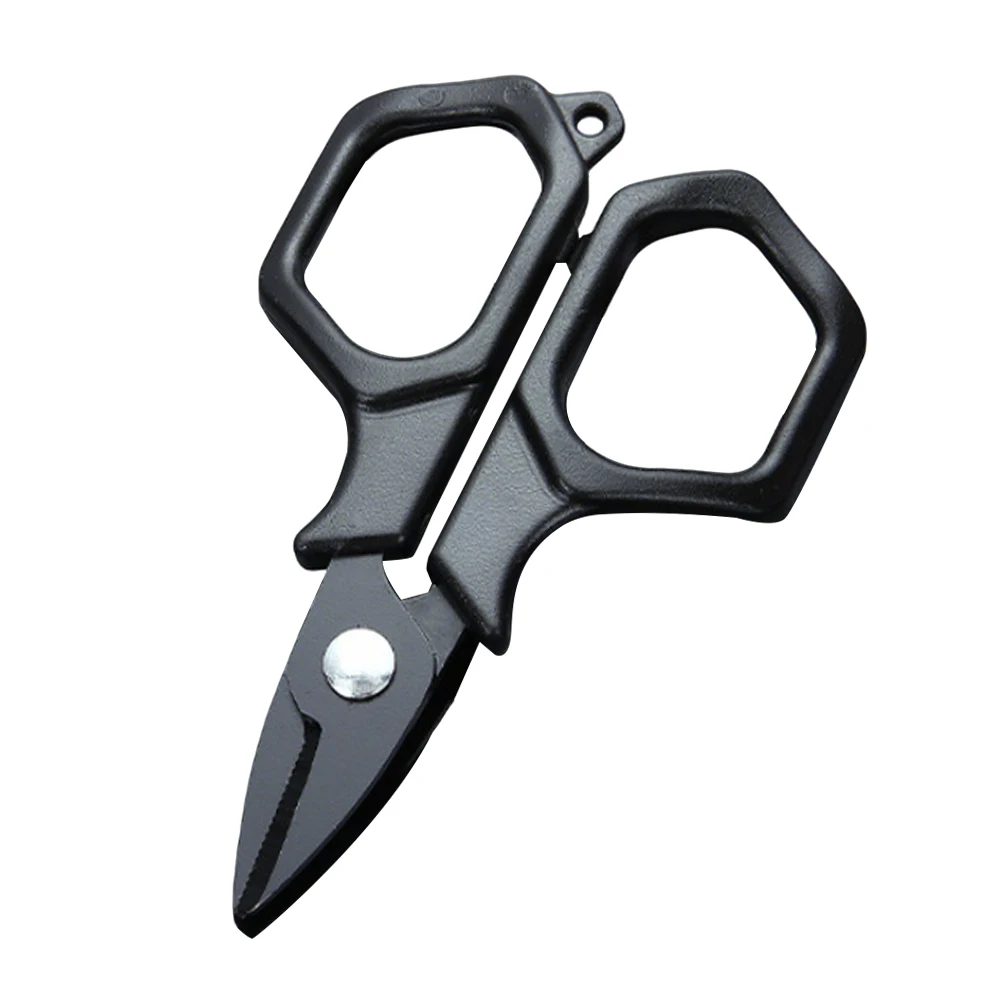Corte de línea y plomo con tijeras compactas