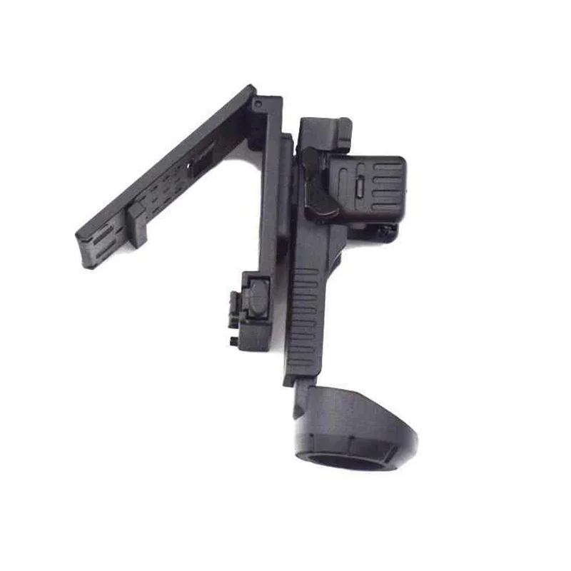 Funda táctica para bastón MOLLE, funda cartuchera para cinturón de servicio, soporte para pulverizador, bolsa para linterna con Clip para cinturón giratorio 360 - imagen 3