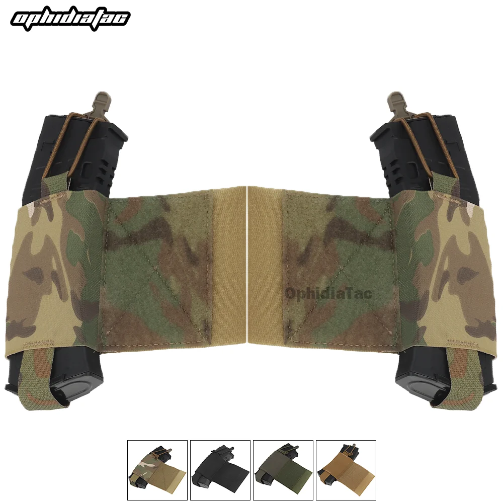 Kit de extensión multifuncional V2, ensacado lateral de nailon, Compatible con MOLLE, acceso rápido, bolsillo, caza, Camping, Airsoft - imagen 2