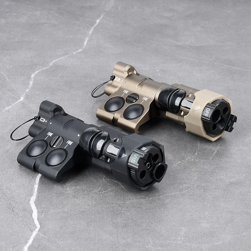 MAWL-C1 táctico versión funcional rojo/Verde linterna de Metal montaje izquierdo derecho al aire libre caza Cosplay interruptor de presión - imagen 5