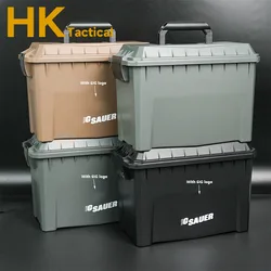 Caja protectora táctica de alta resistencia, caja vacía portátil ligera de plástico PP, equipo de caza al aire libre para llevar accesorios Weapo