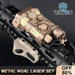 NGAL Metal M600 M300 luz de explorador Metal IR láser AXON juego de interruptor Dual Mlok Keymod 20mm riel picatinny accesorios de caza Airsoft