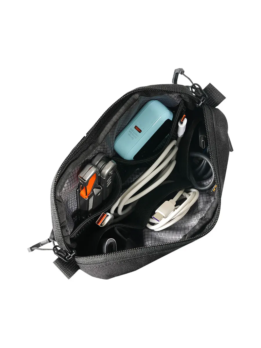 Carta de almacenamiento transparente de tamaño mediano para exteriores con ventana visible Molle Paquete Xpac impermeable - imagen 5