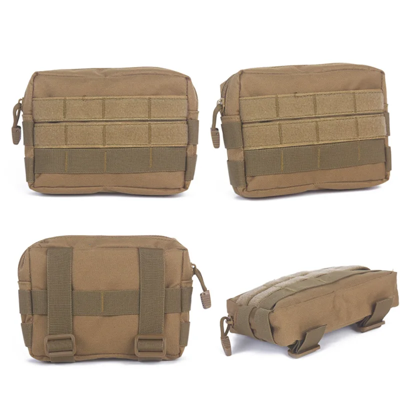 MOLLE-riñonera táctica compacta multiusos, bolsa de utilidad EDC para exteriores, bolsas médicas para teléfono - imagen 4