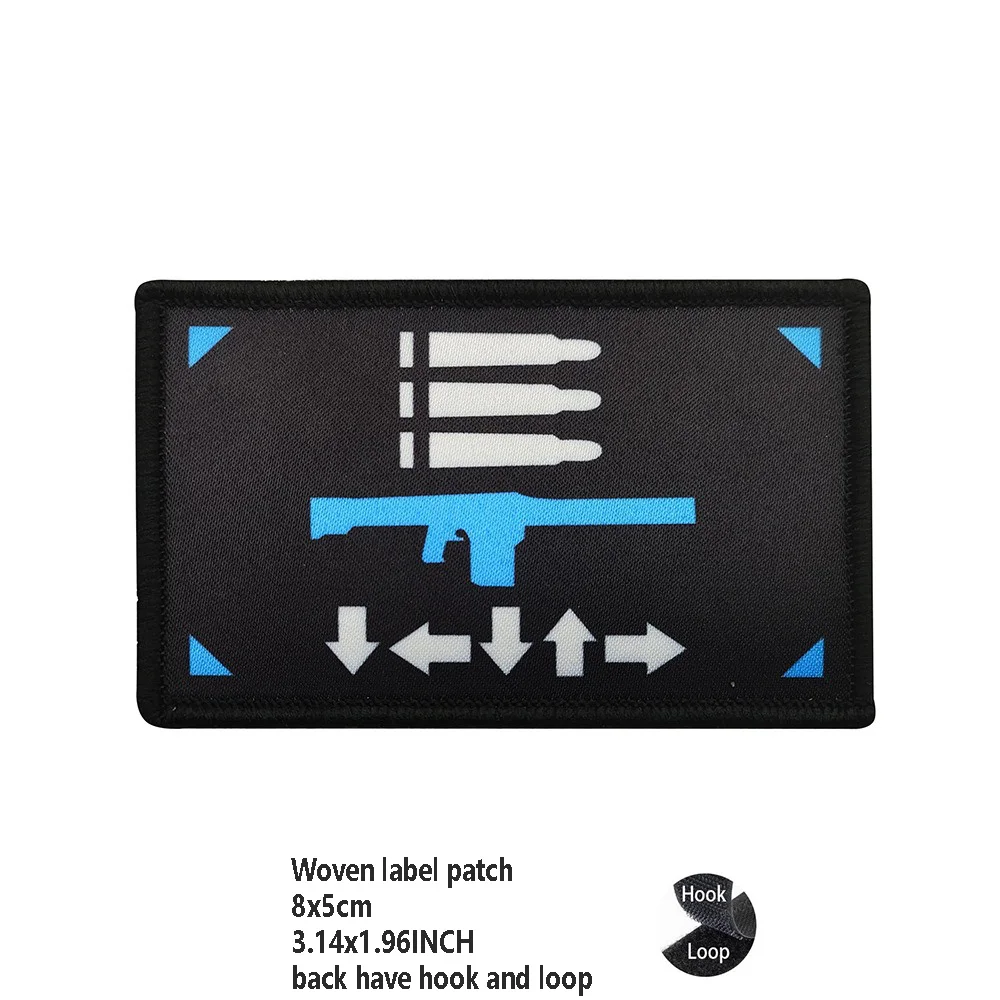 Woven label patch 15