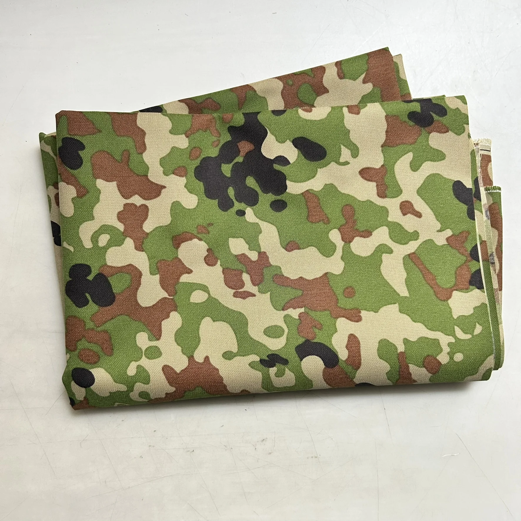 JSDF Camuflaje de la selva japonesa 500D Nylon Resistente a desgarros Impermeable Recubierto de PU Tela a prueba de infrarrojos