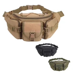 Bolsa de nailon Oxford 600D, bolsa deportiva, riñonera, bolso de hombro Molle, bolsa de Montañismo para acampar, bolsa de camuflaje
