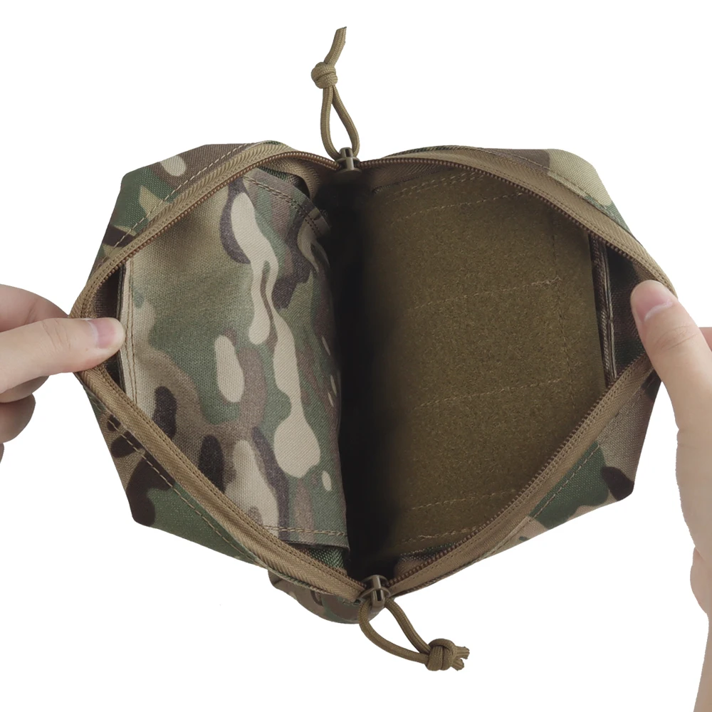 Bolsa táctica EDC para chaleco MOLLE Camo GP, bolsa de cintura lateral Universal, equipo, bolsa Universal GP - imagen 5