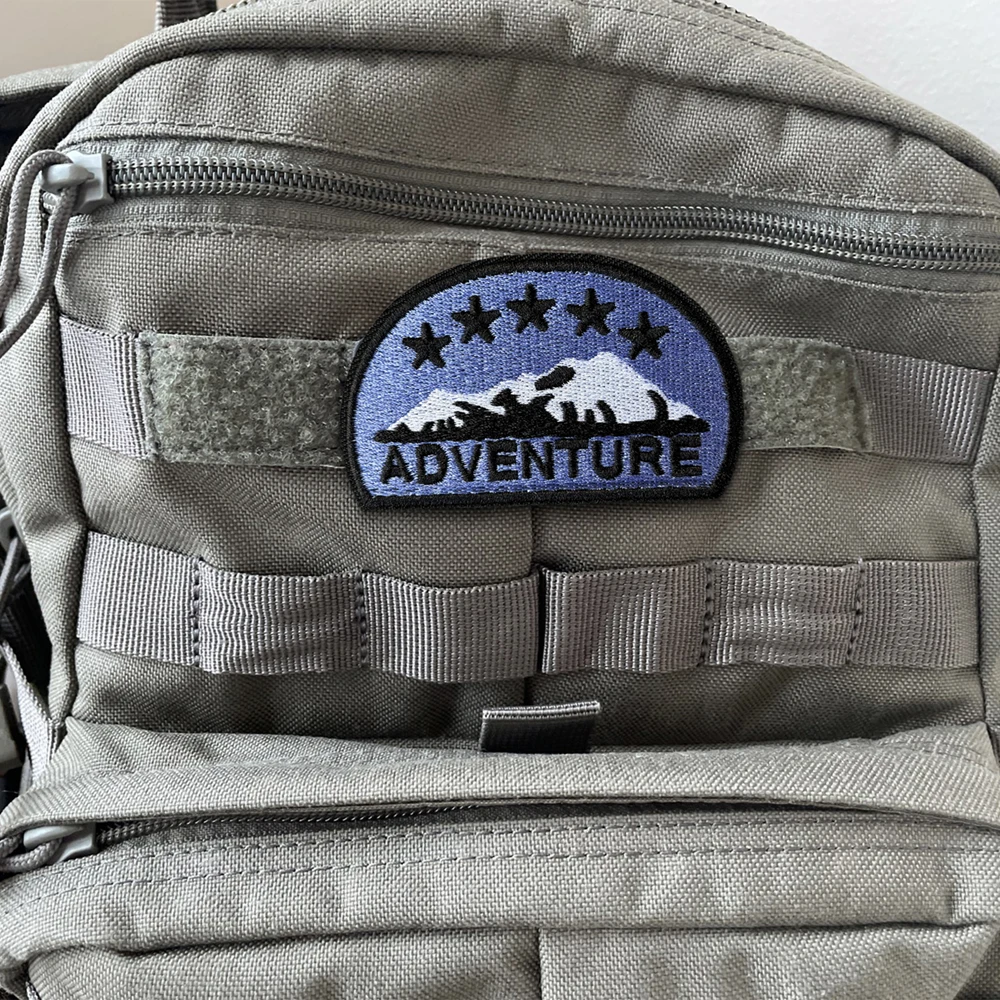 Parche táctico bordado ejército con velcro para chalecos y mochilas - imagen 3