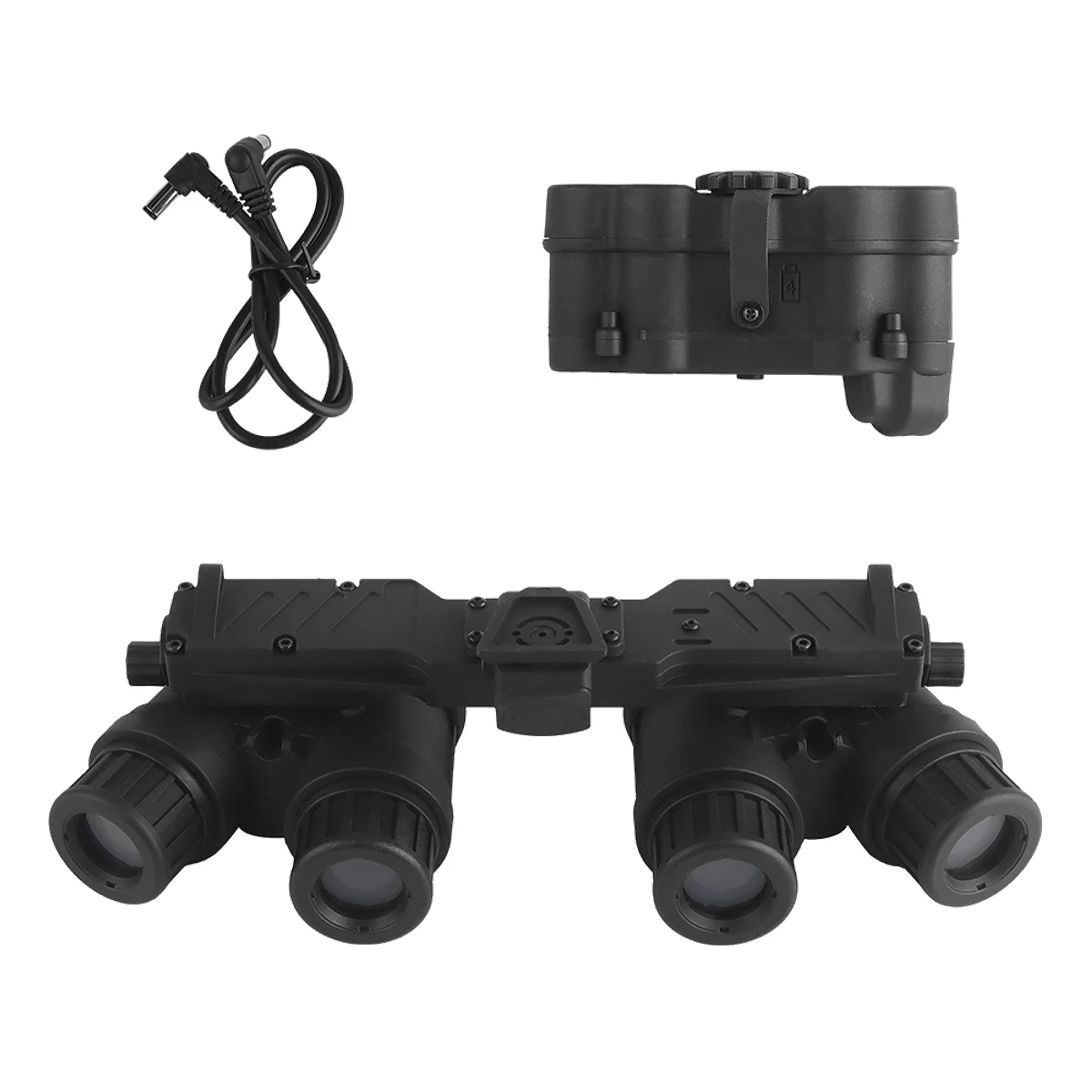 Gafas de visión nocturna binoculares de doble tubo GPNVG 18 tácticas, accesorios para DUMMY, casco de caza Airsoft, accesorios para Cosplay - imagen 5
