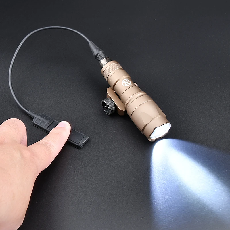 Linterna táctica Surefir M300 M300A SF Fit 20MM Rail MLOK montaje KEYMOD Base arma Airsoft caza explorador LED pistola Mini luz - imagen 2