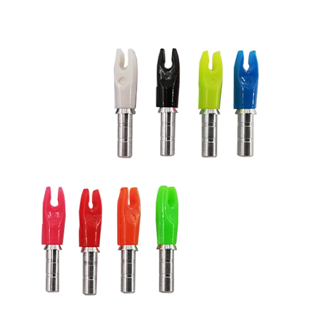 12 Uds tiro con arco flecha Pin Nocks ID3.2/4,2/6,2 MM carbono flecha eje compuesto arco recurvo caza tiro - imagen 3