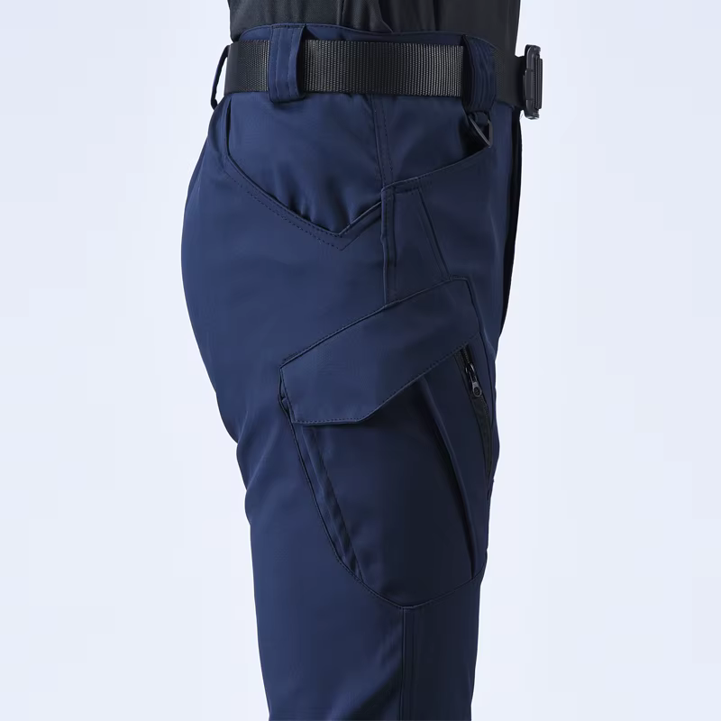 Pantalones tácticos cargo Softshell elásticos para senderismo