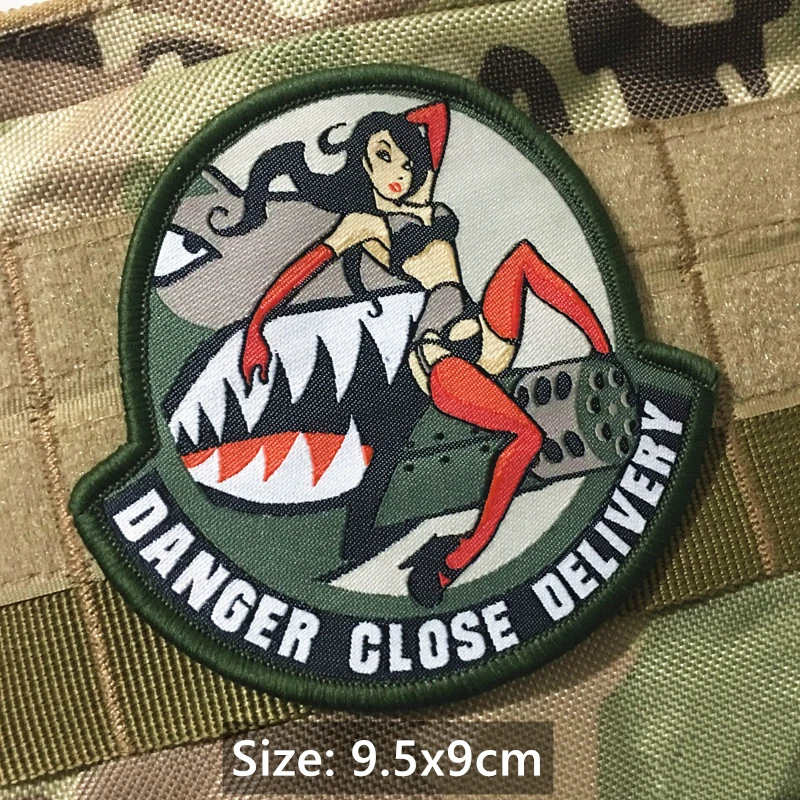 Parche bordado de corazón de amor de chica conejito Sexy, equipo de entrega de cierdo, insignia 'We Take What We Want' de tejón de miel para ropa - imagen 5