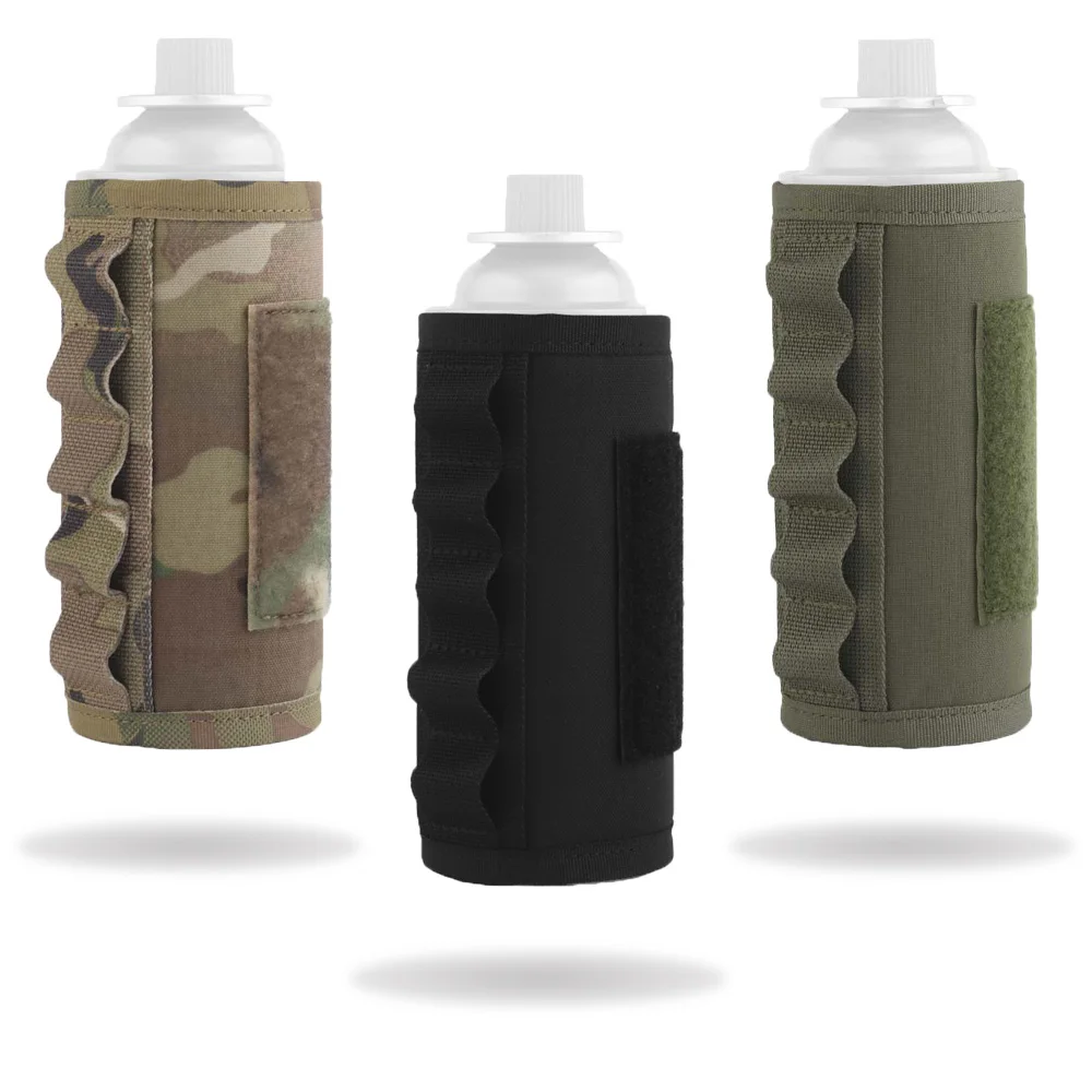 Cubierta larga para tanque de gasolina, protección para tanque de picnic para acampar al aire libre, bolsa antiarañazos de seguridad, correas colgantes fijas