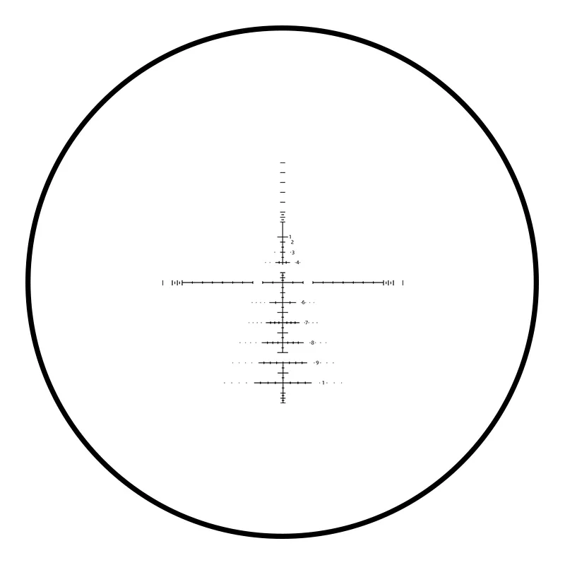 FIRE WOLF 4,5-18X44 FFP táctico óptico Rifle alcance ajustable rojo verde caza Riflescope retícula de vidrio volante grande torretas - imagen 3