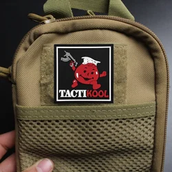 Parche táctico 3D PVC velcro para uniforme militar