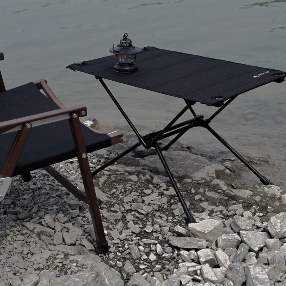 ShineTrip-mesa de Picnic plegable, mesa de pesca portátil, ultraligera, de aluminio, táctica, para caza y Camping - imagen 3