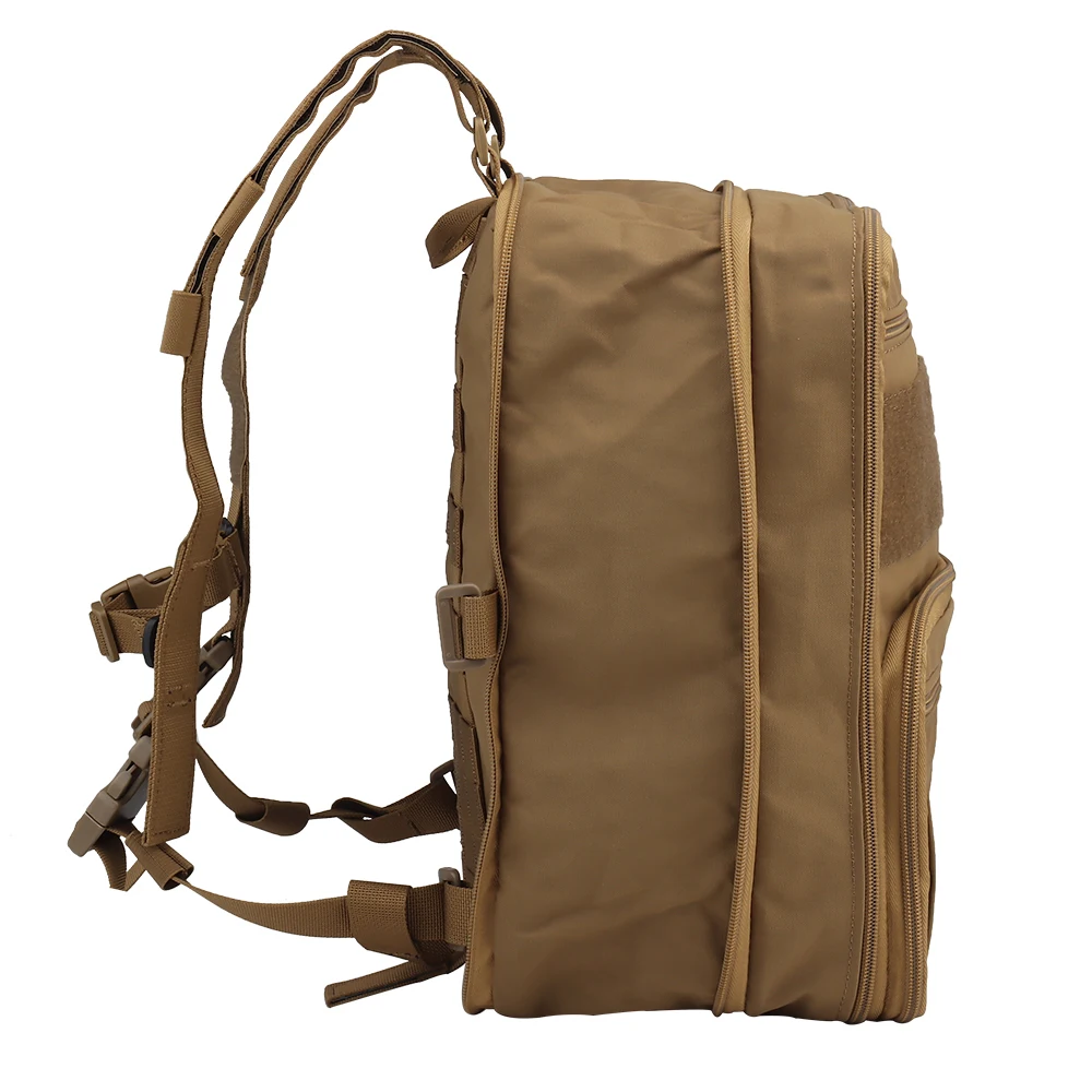 Bolsas de hidratación tácticas planas D3, mochila de transporte Molle de capacidad Variable, chaleco multiusos, chaleco Softback de asalto - imagen 4