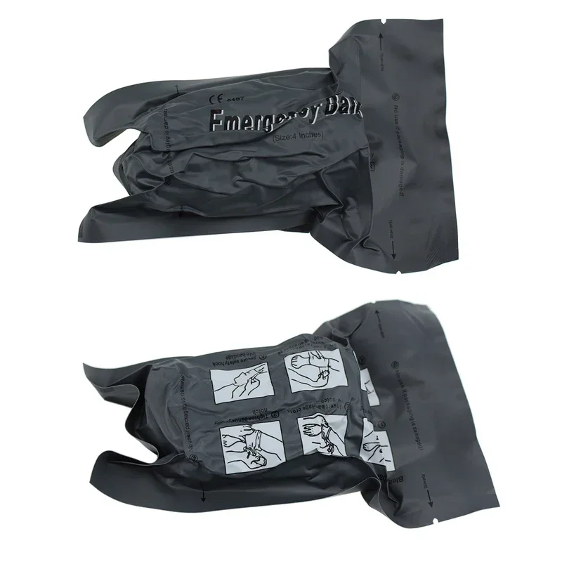 Vendaje israelí, vendaje para heridas de 4/6 pulgadas, vendaje de emergencia para Israel, compresión de combate, primeros auxilios tácticos, IFAK, Trauma, médico militar - imagen 4