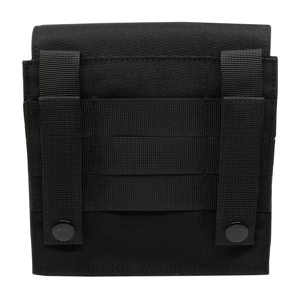 Bolsa de mapa Molle 1000D, nailon táctico compacto EDC, funda de transporte de viaje para acampar al aire libre, escalada, Paintball y caza - imagen 4