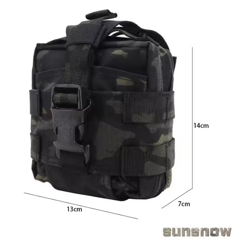 Kit médico táctico desmontable MOLLE para actividades al aire libre - imagen 4