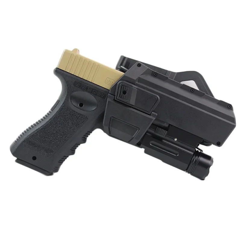 Funda táctica de pistola de liberación rápida para Glock 17 Gen 1-4 funda de pistola accesorios de funda de pistola de polímero - imagen 3