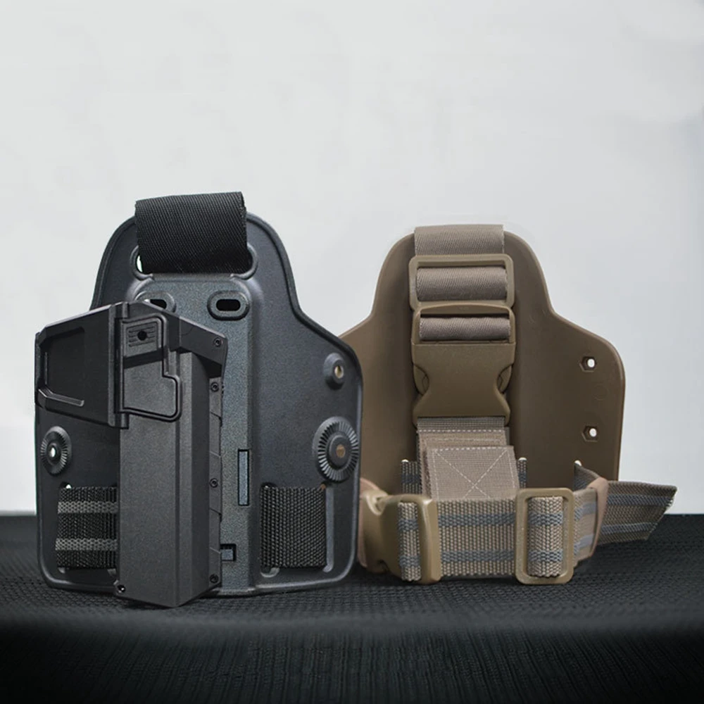 G17 G19 1911 P320 Funda táctica para pierna caída, funda ligera de combate para llevar el muslo, funda de pistola para hombres - imagen 2