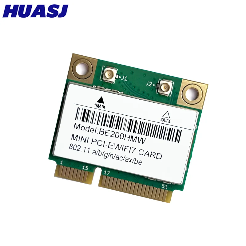WiFi 7 Mini PCI-E tarjeta WiFi BE200 BE200HMW 8774Mbps 2,4G/5G/6Ghz para Bluetooth 5,4 802.11BE adaptador de red inalámbrico para ordenador portátil - imagen 5