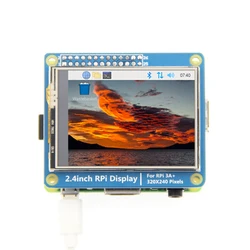 Pantalla TFT 2,4″ Raspberry Pi 3B+ LCD HDMI miniaturizada resistente impactos