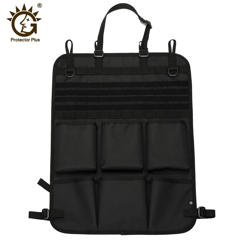 Bolsa colgante multiusos, bolsa de almacenamiento para respaldo de coche 1000D, bolsa colgante táctica para coche, bolsa de almacenamiento para colgar en la pared para acampar - imagen 5