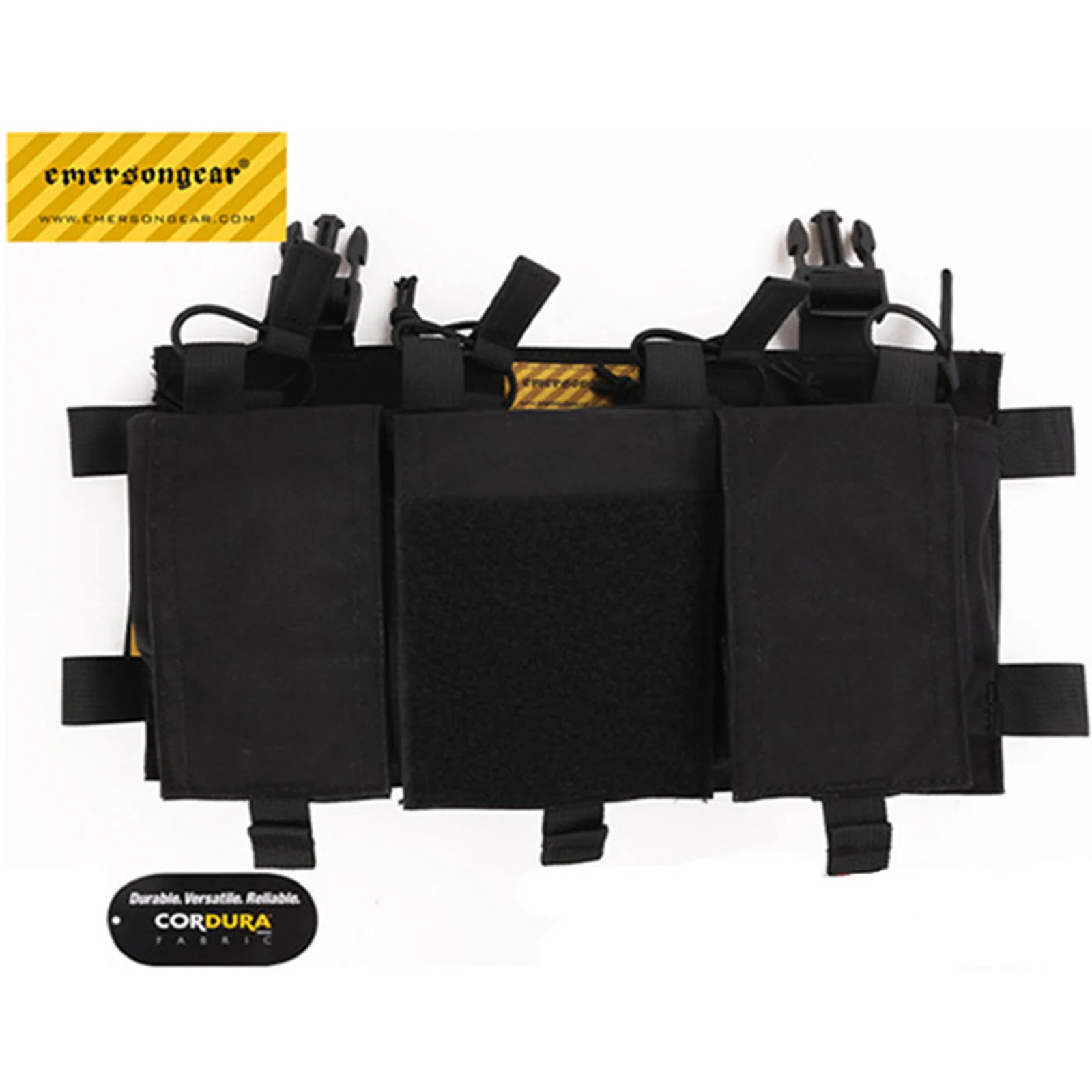 Bolso de revista Eden MF estilo Quad 5,56, bolsa MAG para airsoft, pecho táctico, chaleco, em7367 - imagen 5