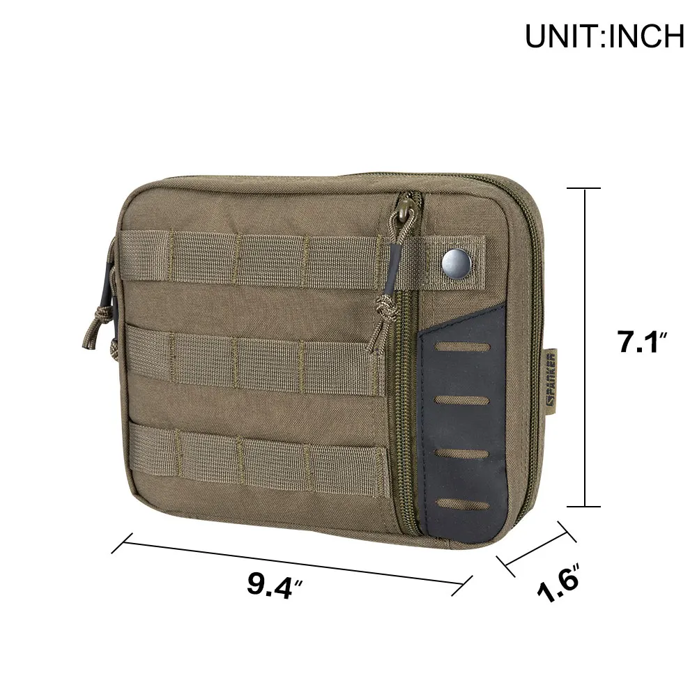 Bolsa táctica Molle EDC, bolsa de herramientas de caza al aire libre, bolsas de emergencia multifunción, mochila, accesorios de bolsillo - imagen 2