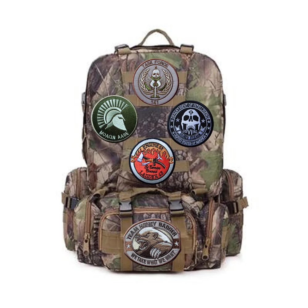 Hot Call of Duty TactK141, brazalete bordado de ventilador moralemoso, pegatina de bolsa de equipo de miel con parches de gancho y bucle de mochila - imagen 3