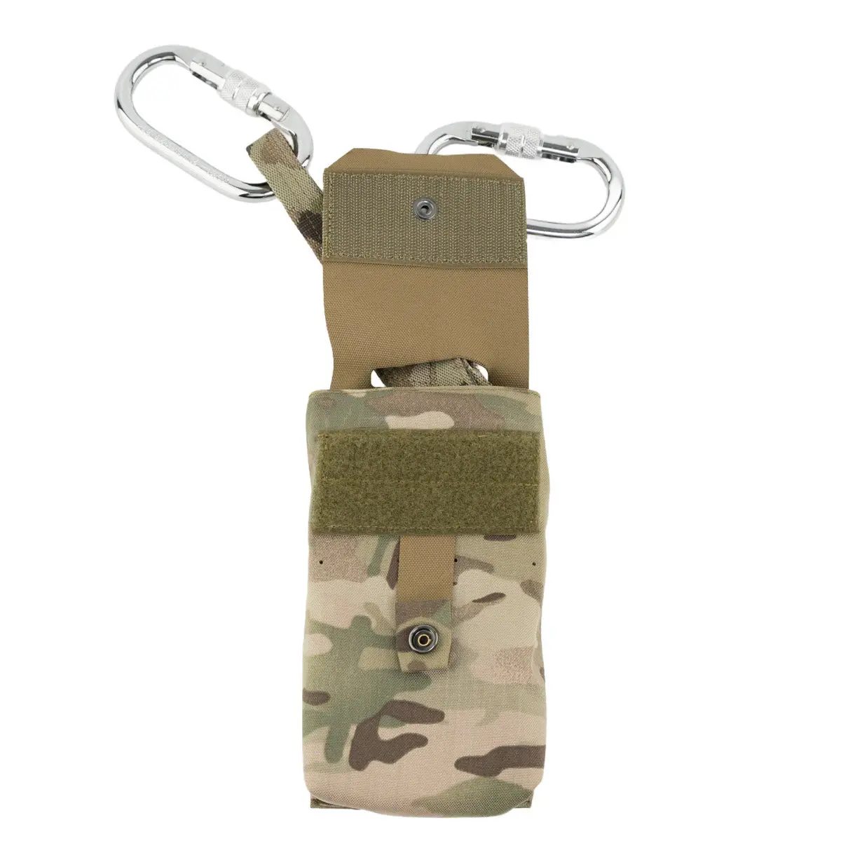 Chaleco táctico caza MOLLE con bolsa auxiliar y cuerda