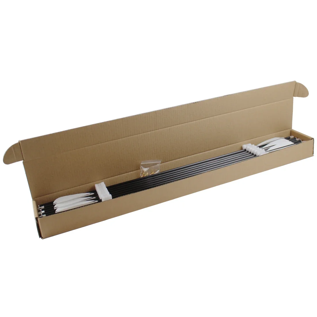 6 uds flechas de carbono Spine300 340 400 500 600 700 800 30/32 pulgadas punto 100gr accesorios de flecha arco compuesto y flechas de caza - imagen 3