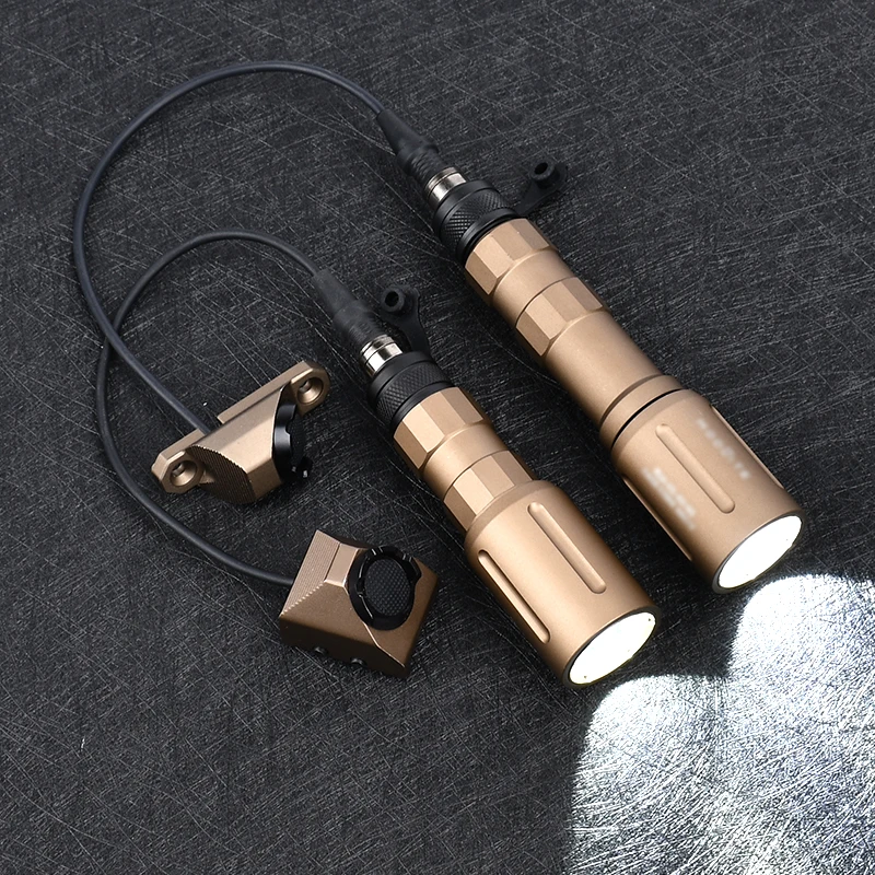 Linterna táctica Plhv2 LED de alta potencia 1000LM luz de caza Airsoft luz de explorador Airsoft con interruptor de presión remota Modbutton - imagen 5