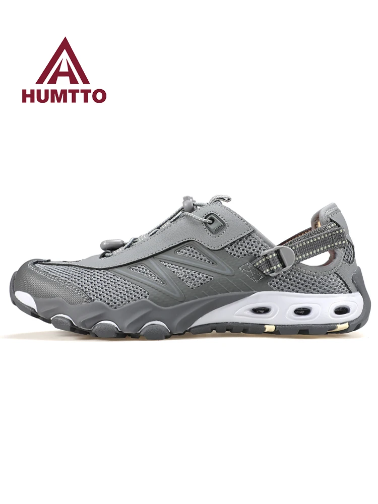 Zapatos de senderismo HUMTTO, zapatos upstream, sandalias para exteriores para hombre, zapatos de pesca para mujer, zapatillas de agua para primavera y verano, zapatos informales transpirables - imagen 3