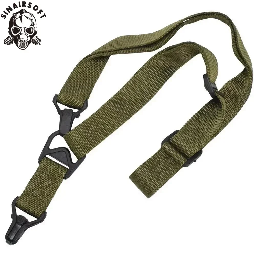 Eslinga táctica MS3 ajustable para pistola, correa de eslinga multiimisión para exteriores, Rifle AR AK, eslinga Universal QD, cuerda para cinturón de pistola Airsoft - imagen 3