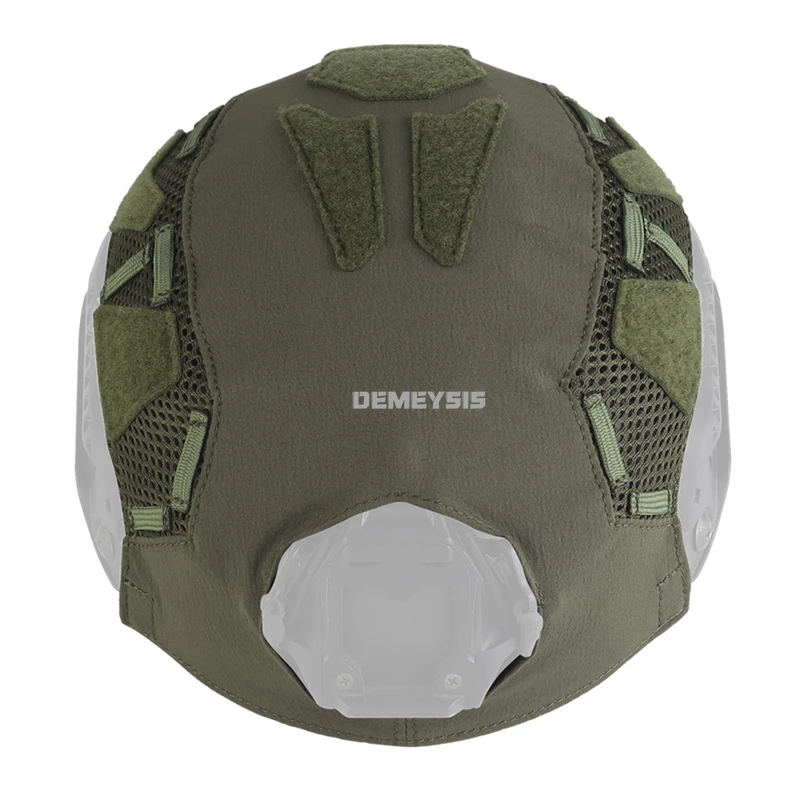 ​ Cubierta de casco táctico para cascos FAST SF de corte alto, malla transpirable, casco de Paintball, tela protectora, accesorios para cascos - imagen 3