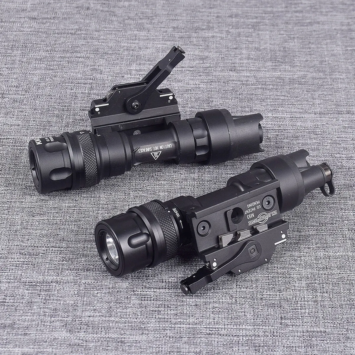 Linterna táctica Surefire M951 M952 IR LED potente estroboscópica de Metal, luz de explorador, lámpara para arma de caza, riel Picatinny de 20mm, montaje QD - imagen 4