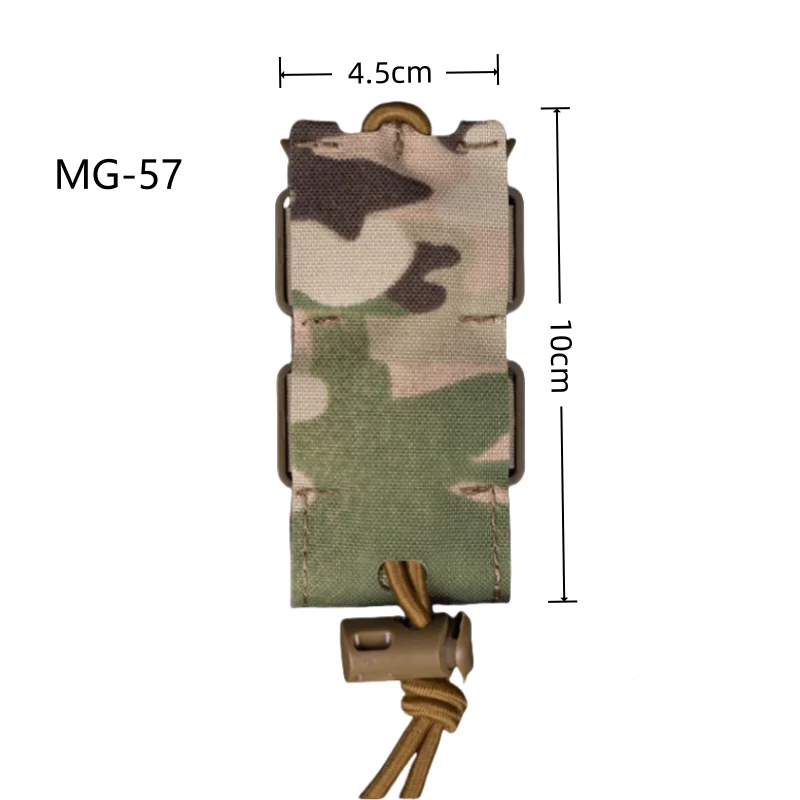 Funda universal de liberación rápida de 9 mm/5,56, bolsa funcional universal con sello de cintura MOLLE para chaleco - imagen 3