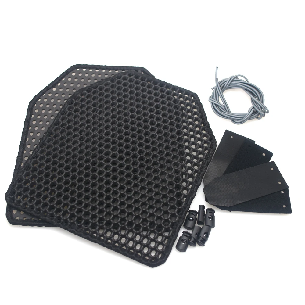 Un par de placas balísticas de chaleco táctico EVA para exteriores, forro acolchado con almohadillas de enfriamiento transpirables - imagen 4