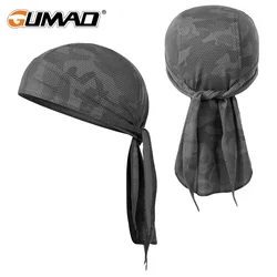 Gorros transpirables para correr, gorro suave de secado rápido, gorro de pirata, deporte, ciclismo, senderismo, Camping, pañuelo para la cabeza de Hip Hop, gorros Bandana