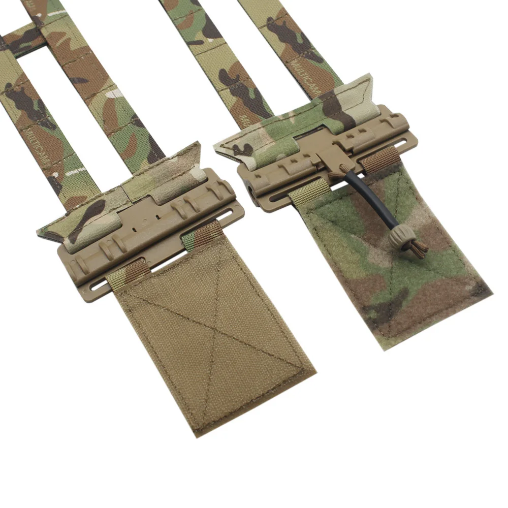 Chaleco táctico fajas para caza Airsoft JPC XPC, conjunto de hebilla de liberación rápida, equipo portador de placa - imagen 4