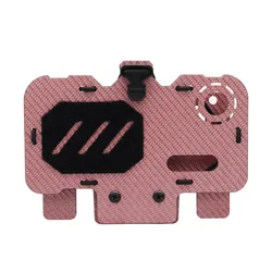 Chaleco táctico MOLLE fibra carbono – Placa pecho porta móvil