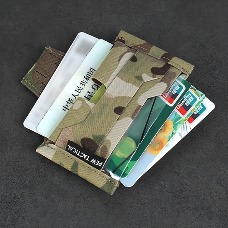 PEW TACTICAL EDC Estuche portátil para tarjetas bancarias Bolsa táctica de tela XPAC Molle 500D Nylon - imagen 2