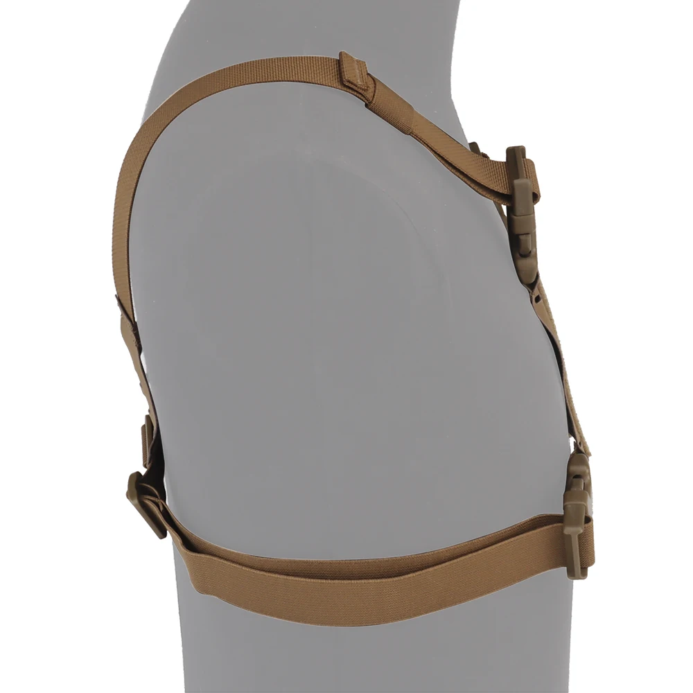 Navegador táctico Flip Lite arnés, aparejo de pecho, soporte frontal, ranura de nailon, corte láser, Paintball CS Wargame, caza - imagen 5